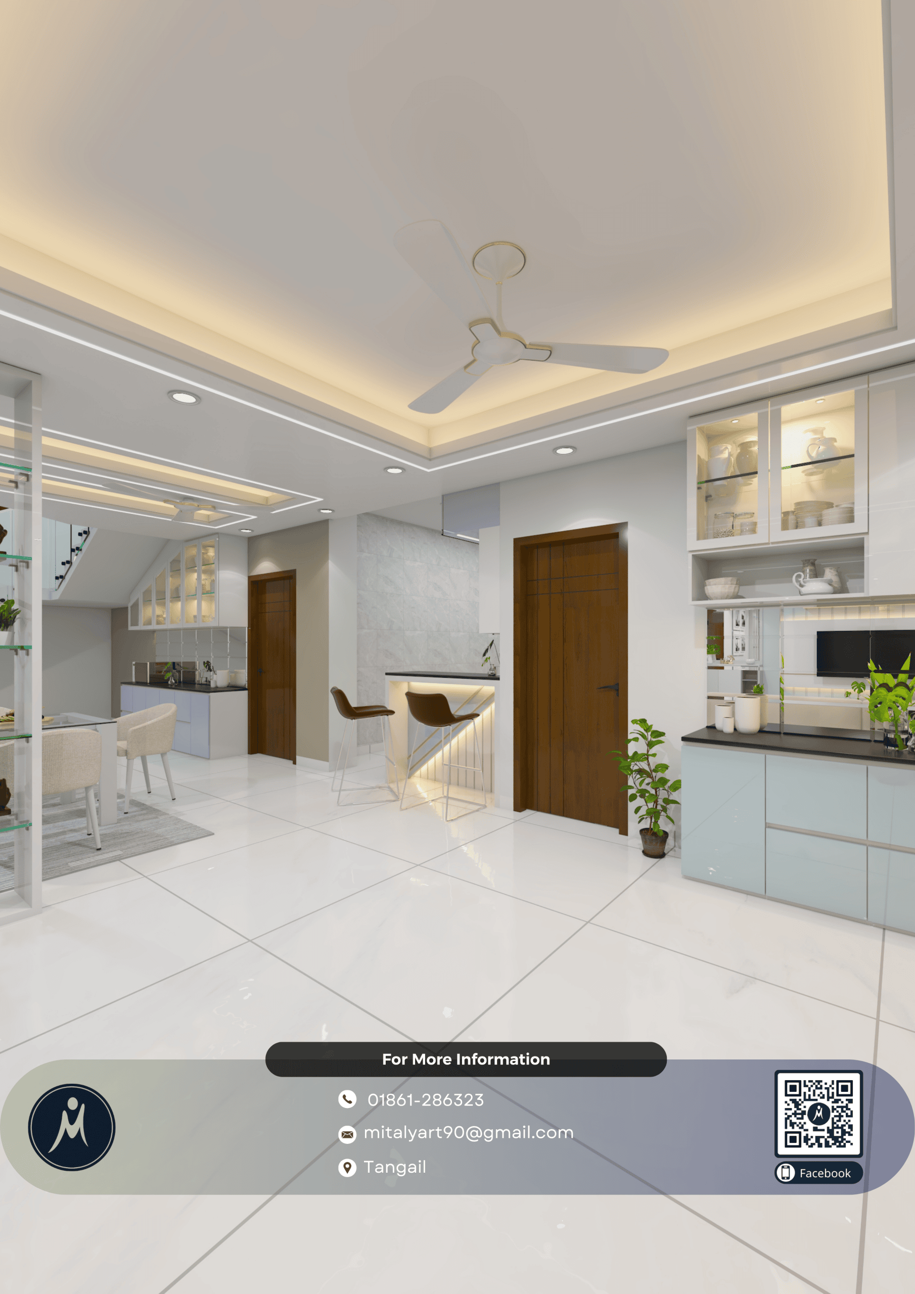 Brown and White Minimalist Interior Design Flyer (74)