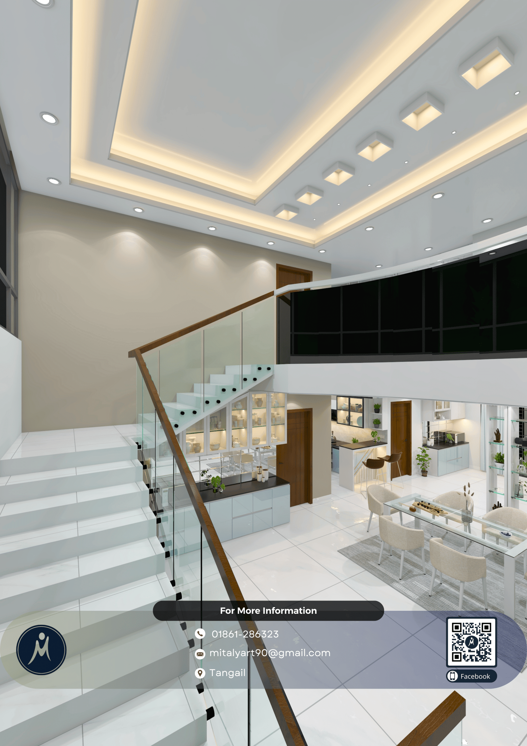 Brown and White Minimalist Interior Design Flyer (76)