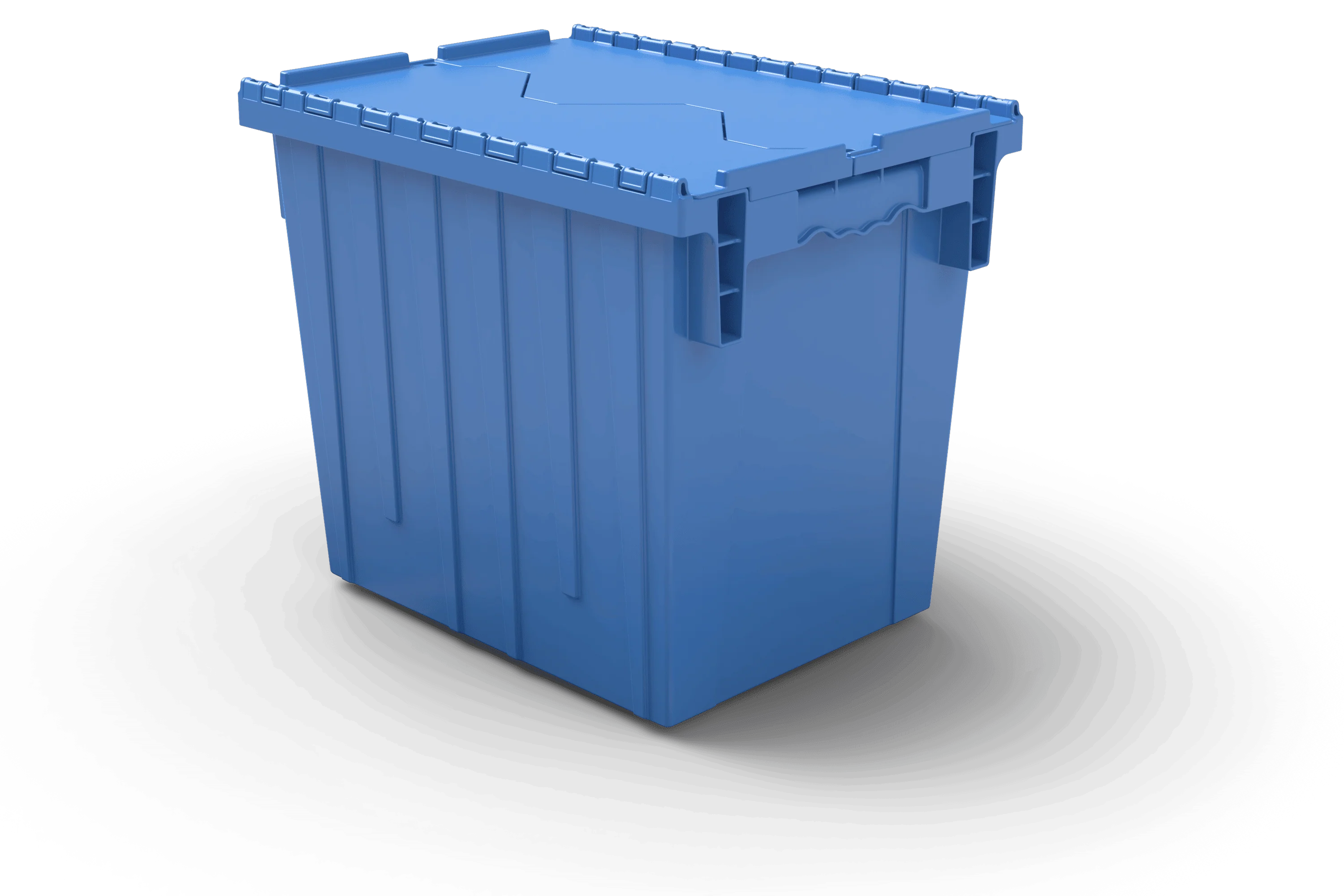 18x13x15 Attached-Lid Tote