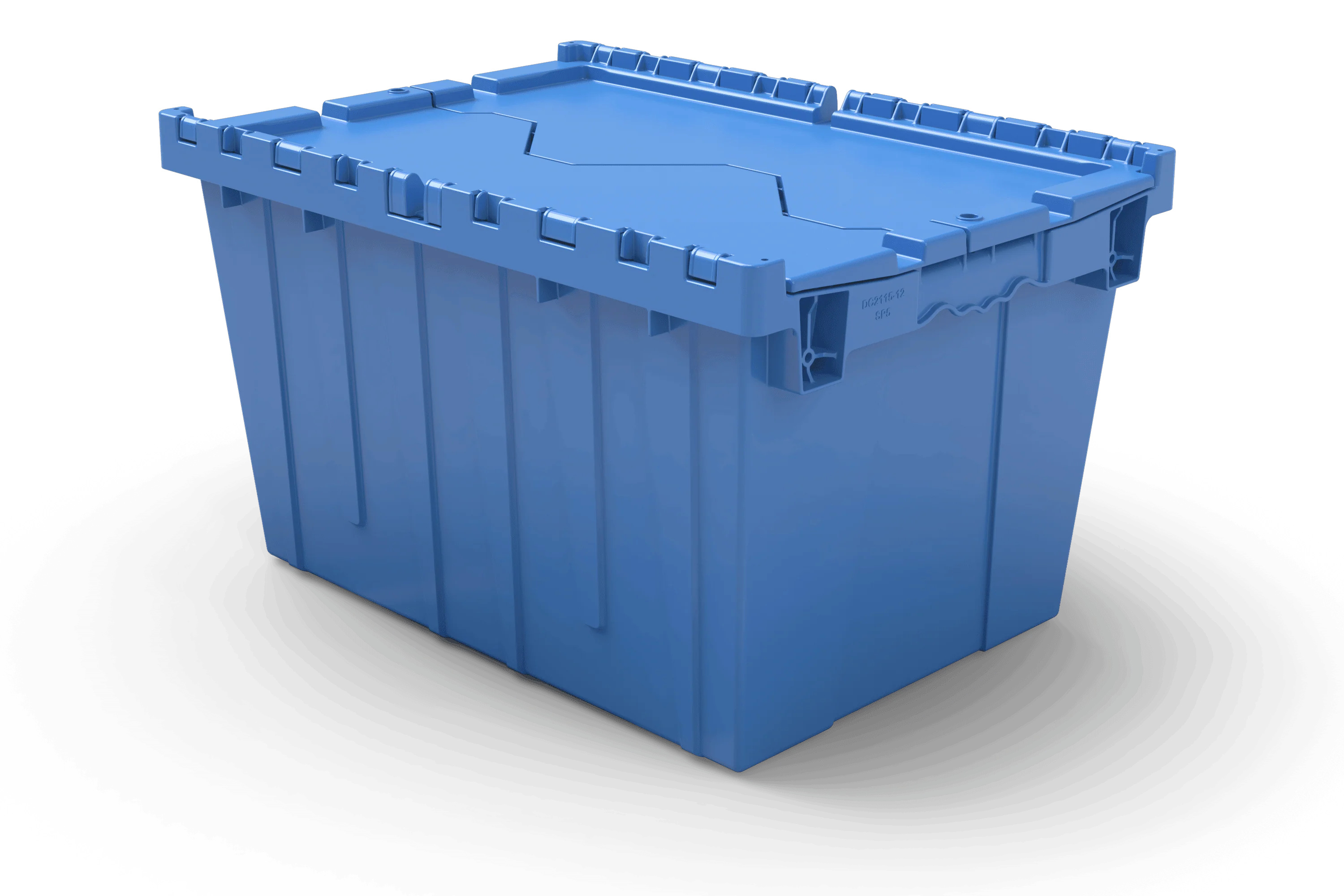 21x15x12 Attached-Lid Tote, HP