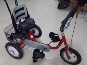 תלת אופן מותאם לטובת לימוד רכיבה על אופניים גם לבעלי מוגבלויות פיזיות ומנטליות, עם ידע מדעי בלעדי ואבזור מותאם וייחודי!