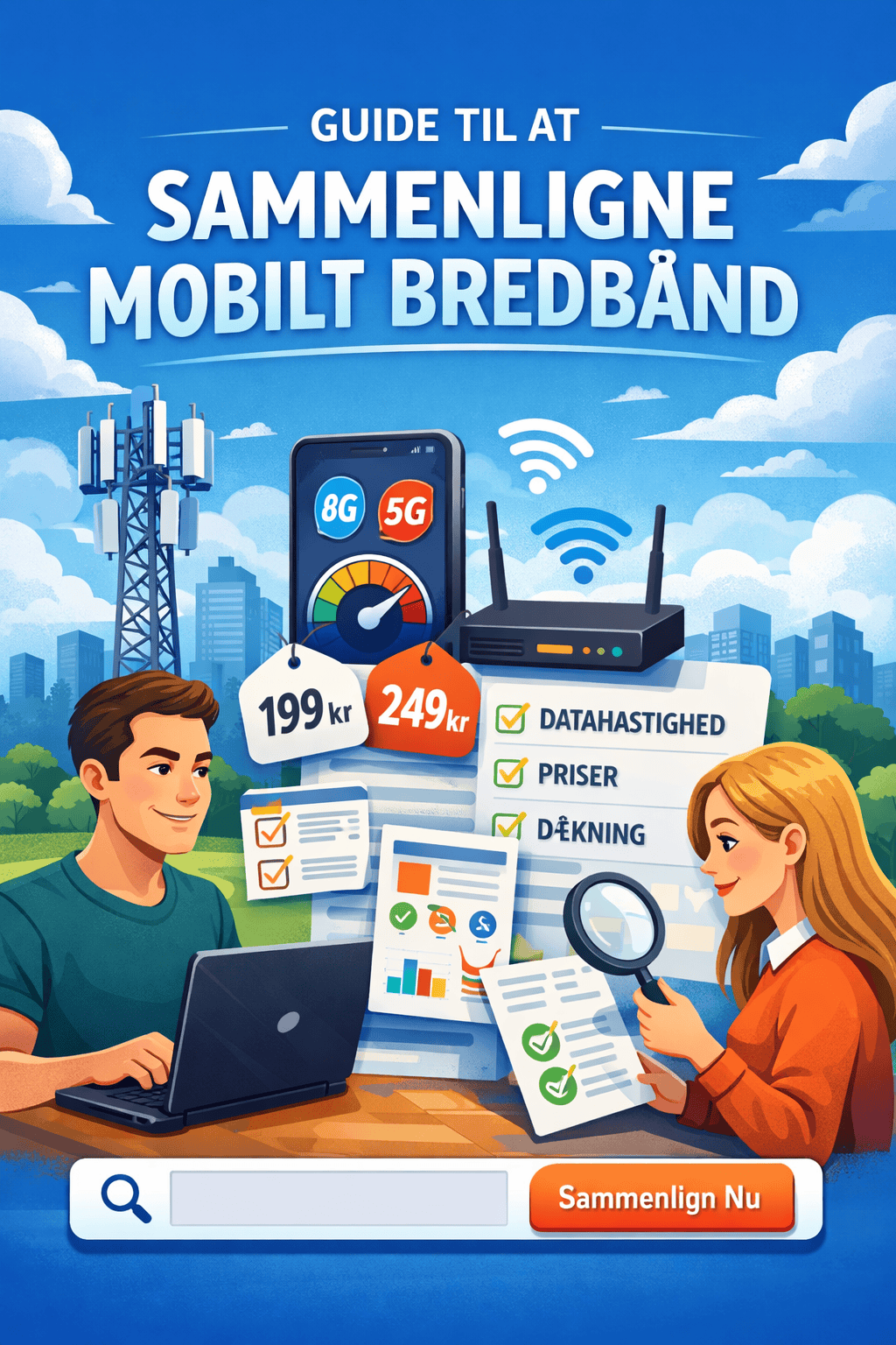 Guide til sammenligning