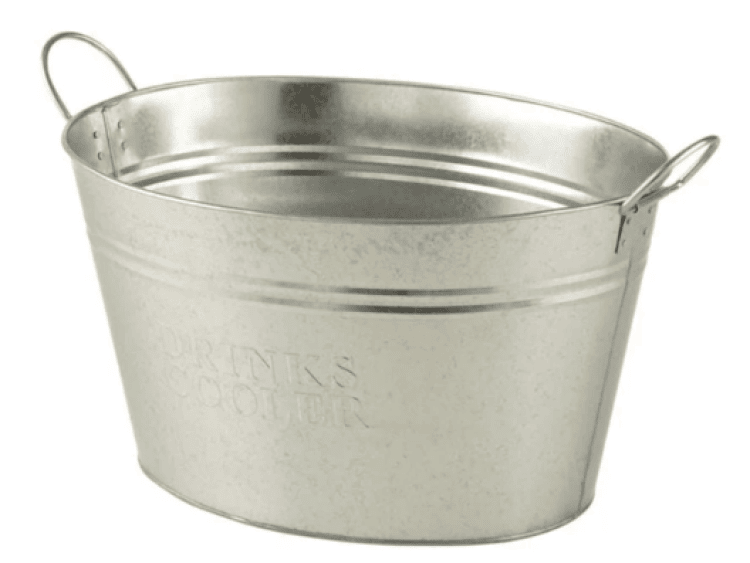 30L Galvanised Drinks Cooler Ice Bucket 30L Galvanised Drinks Cooler Ice Bucket