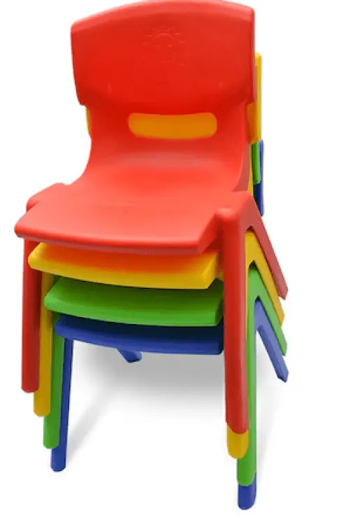 Kids Colourful Chairs x4 pack Kids Colourful Chairs x4 pack