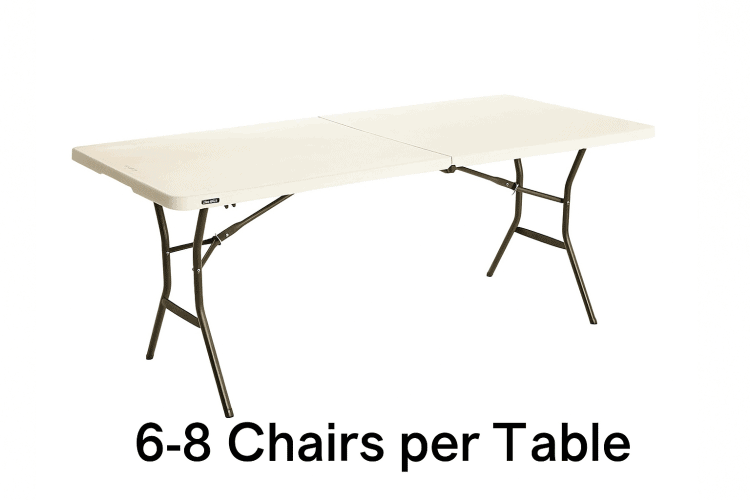 Trestle Table - Rectangular 1.8Mtr Trestle Table - Rectangular 1.8Mtr