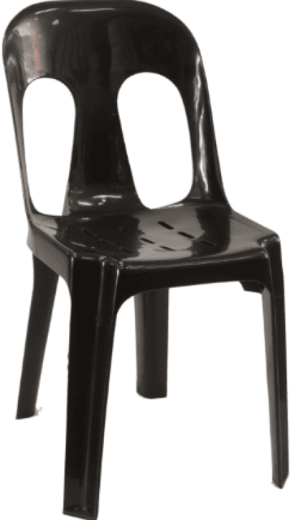 (NEW) Black Pipee Chair Hire (NEW) Black Pipee Chair Hire