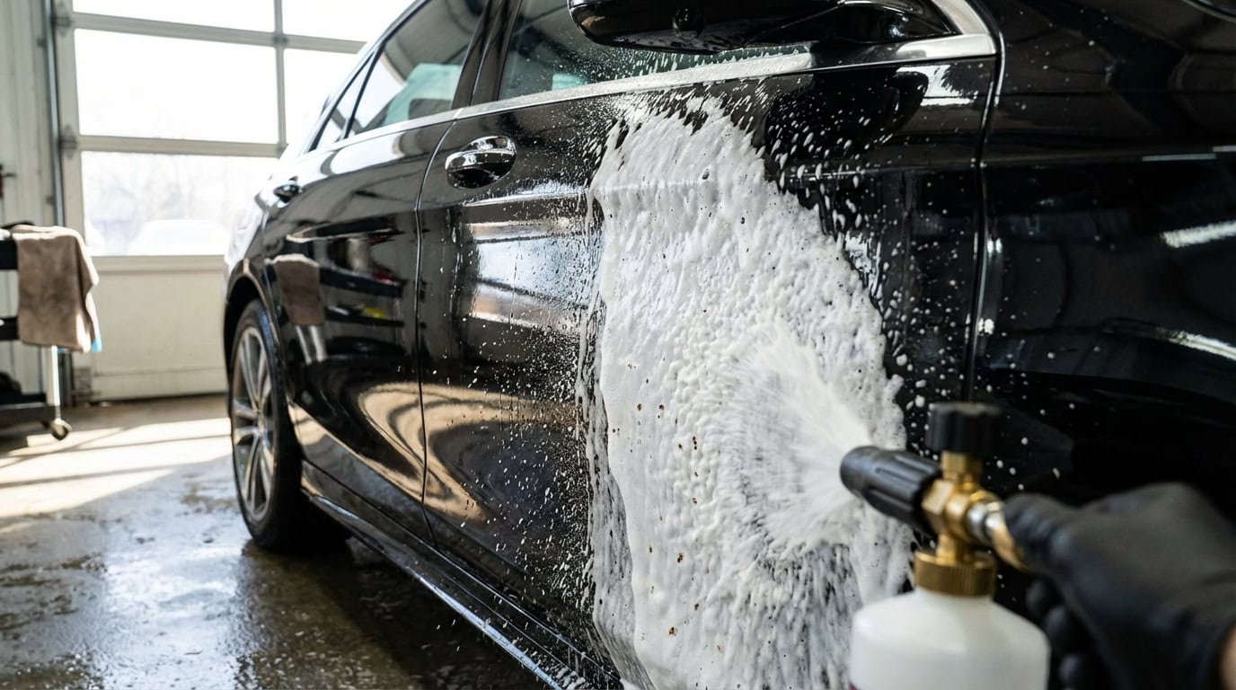 Using Foam To Protect Dark Paint