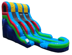 Color Blast Dual Lane Slide