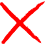 Red X