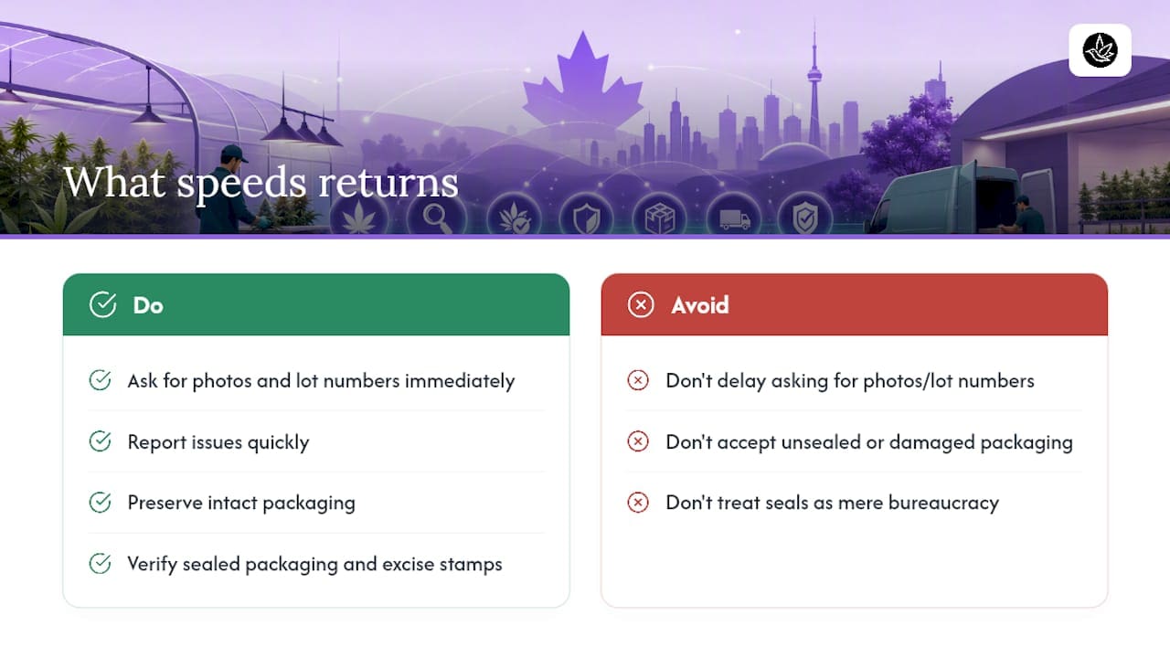 A retailer's honest take on what actually gets returns resolved — overview diagram