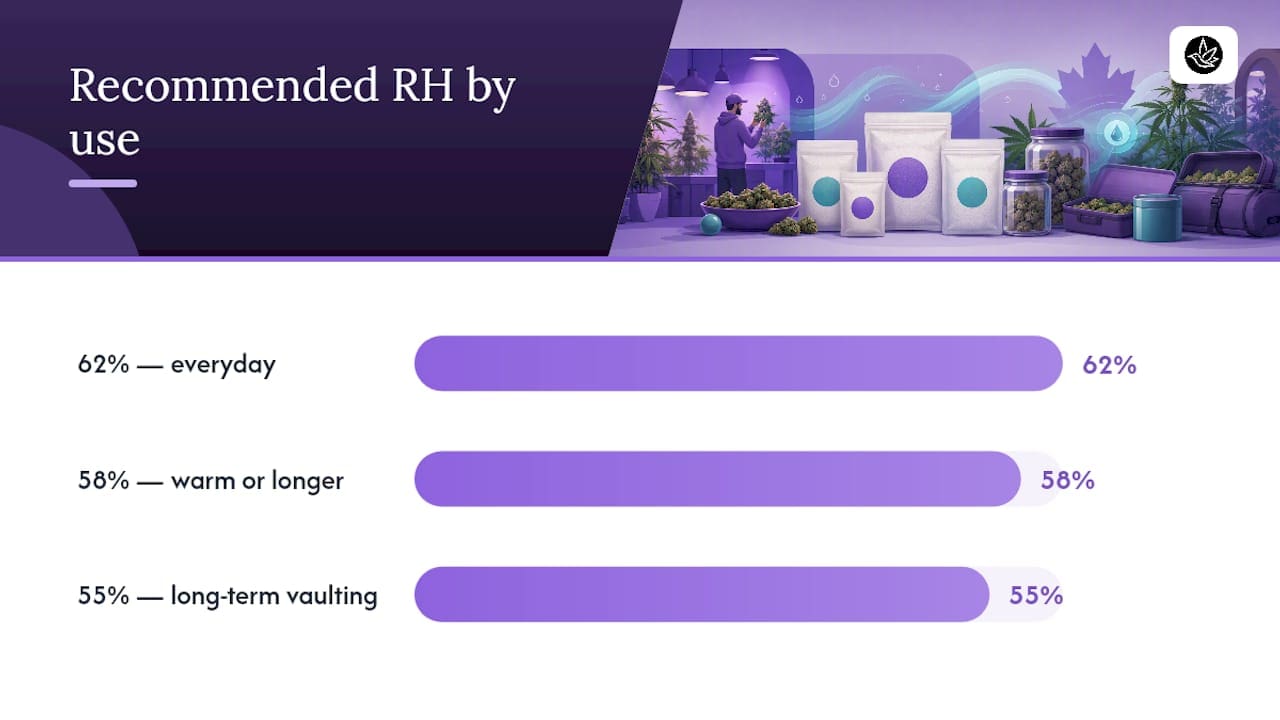Which RH should you pick: 55, 58, or 62? — overview diagram