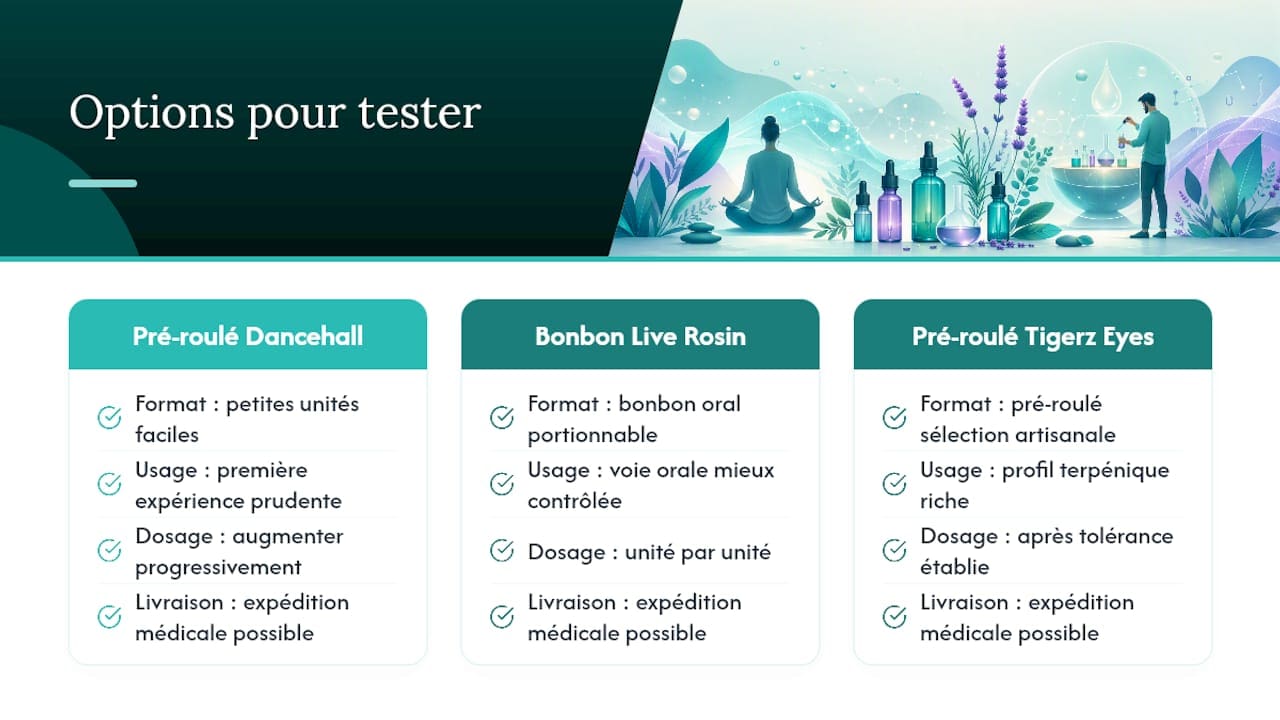 Des options concrètes pour tester en toute sécurité — overview diagram