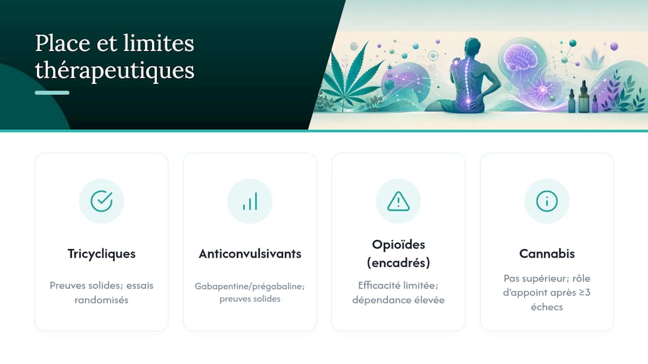 Comparaison des traitements contre la douleur neuropathique