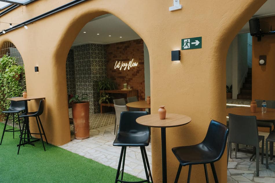 Ambiente interno da Fluê — espaço para eventos em BH