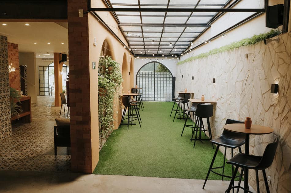 Ambiente interno da Fluê — espaço para eventos em BH