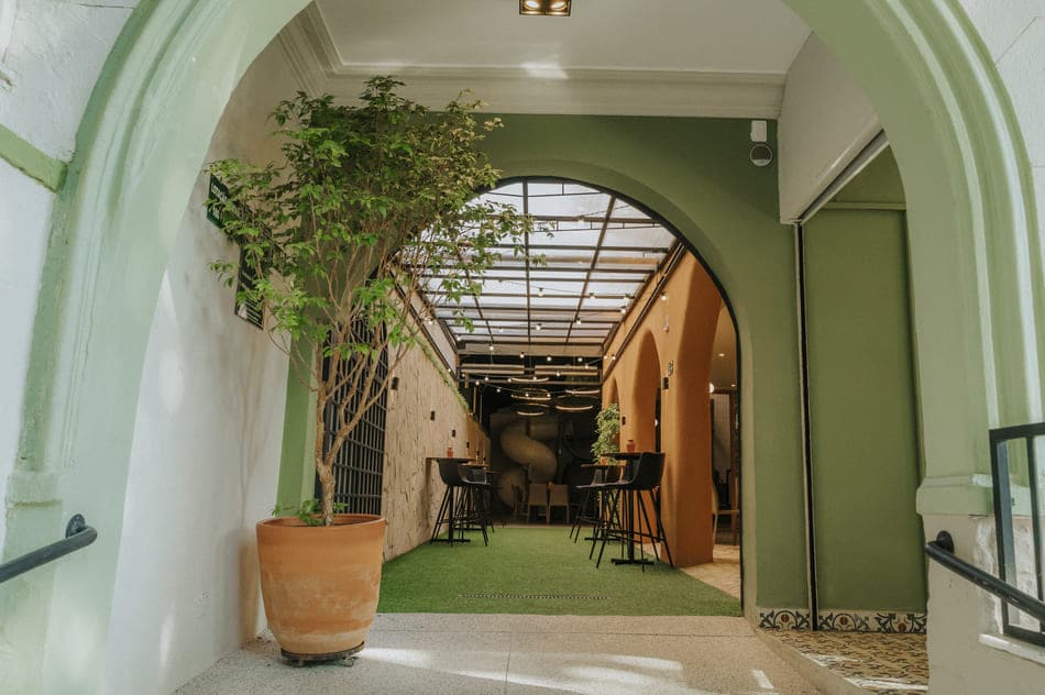 Ambiente interno da Fluê — espaço para eventos em BH