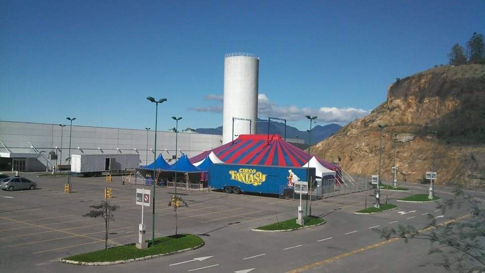 Tem circo no litoral!