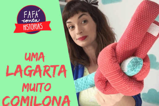 Fafá Conta "Uma Lagarta Muito Comilona" em seu canal no YouTube