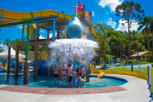 Parques aquáticos para curtir em família
