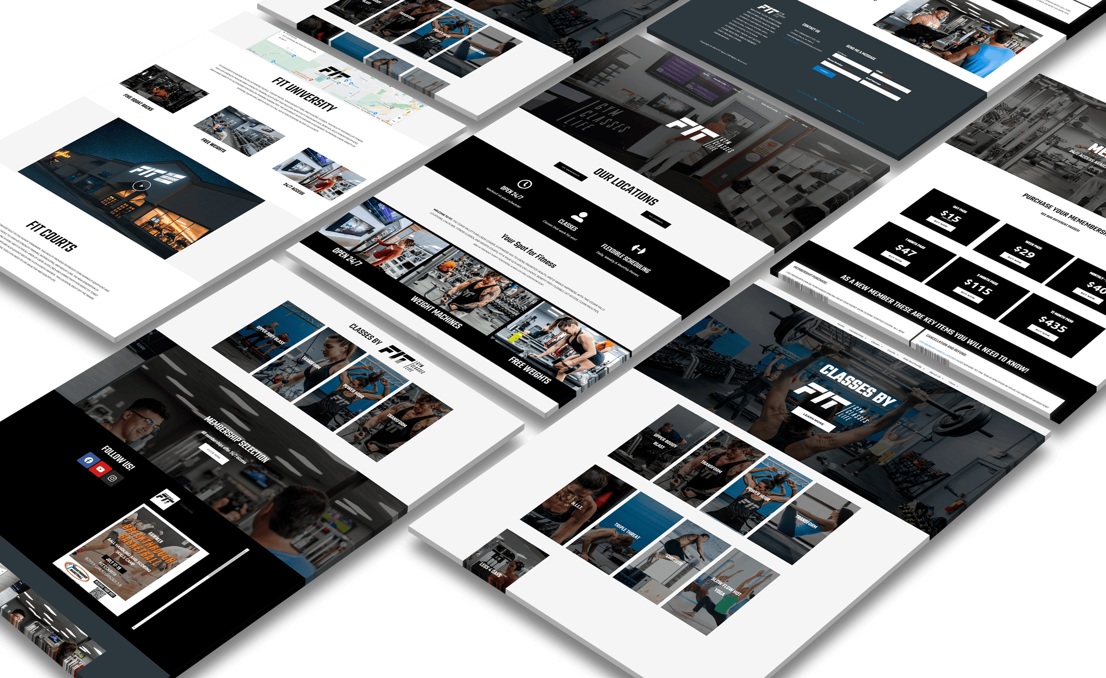 Cedar Falls Web Design Fit Gym