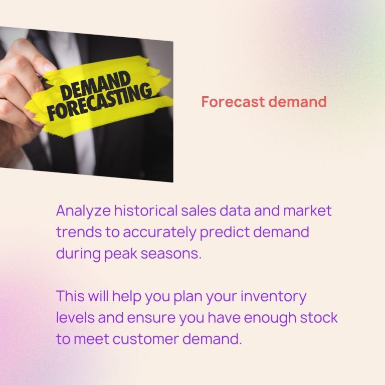 Amazon FBA Inventory Management Peak Season 2
