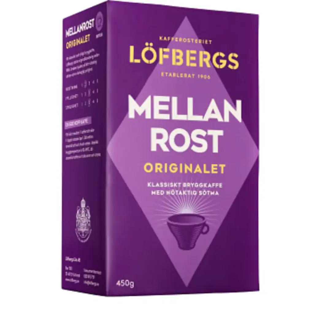 schwedische lebensmittel schwedischer Kaffee Mellanrost Filterkaffee