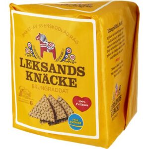 schwedische Lebensmitte online knäcke leksands brungräddat dunkel geröstet