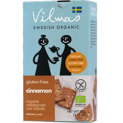 Vilmas "Cinnamon" Crackers glutenfrei 90g