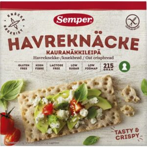 Semper Knäckebrot “Havreknäcke” glutenfrei 215g