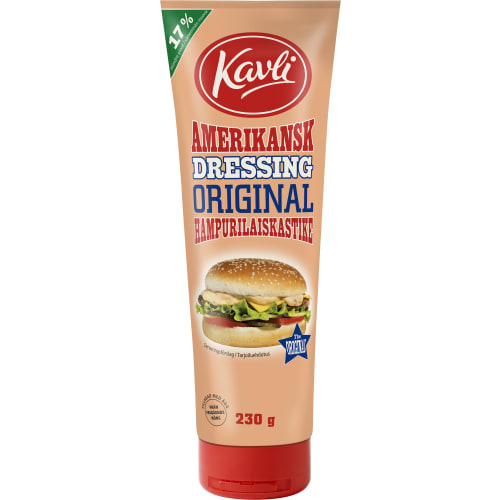 Kavli Amerikansk dressing original Hamburger Pommes