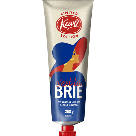 Kavli Streichkäse Tubenkäse Brie