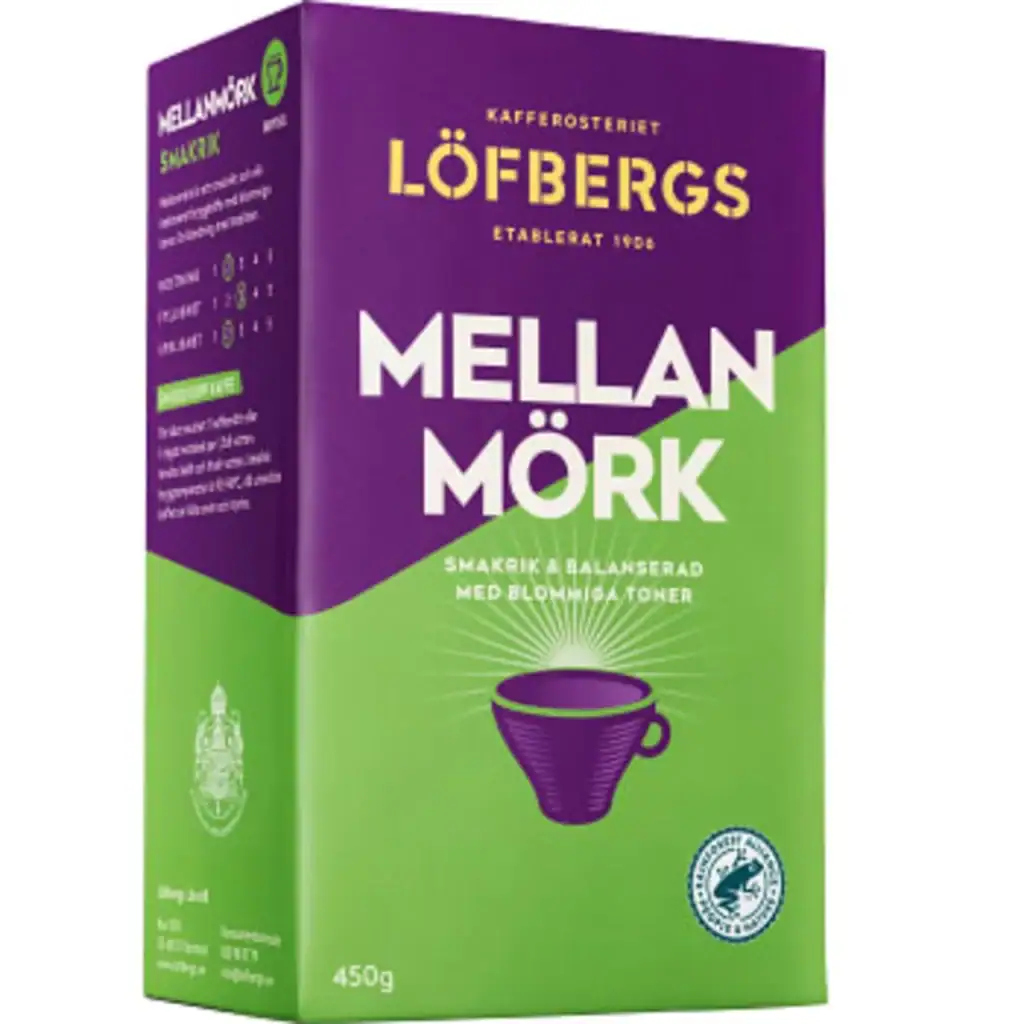 schwedische lebensmittel schwedischer Kaffee Mellanmörk Filterkaffee