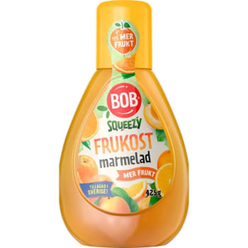 schwedische Lebensmittel BOB Marmelade Frukost Frühstück Quetschflasche Squeezy
