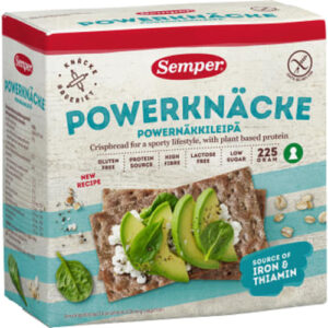 Semper Knäckebrot “Powerknäcke” glutenfrei 225g