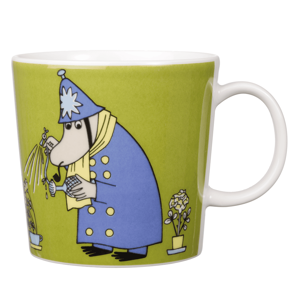 Mumin Arabia Tasse Moomin Polizeichef Inspector grün Jubiläum 75. Jahre