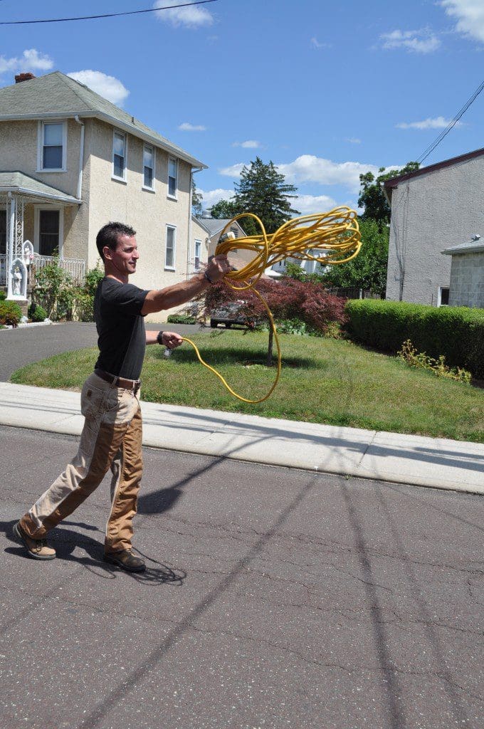 uncoiling cord QuickTip How to Uncoil Cords and Hoses Like a Pro MyFixitUpLife how to uncoil hoses myfixituplife MyFixitUpLife