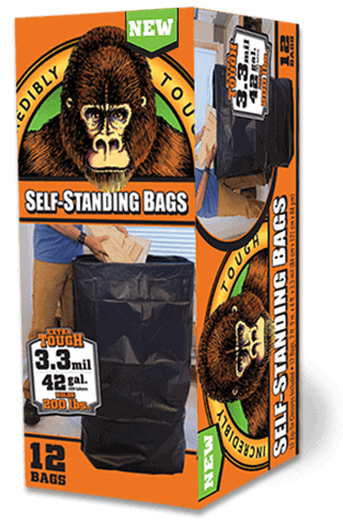 Gorilla Self-Standing Bags