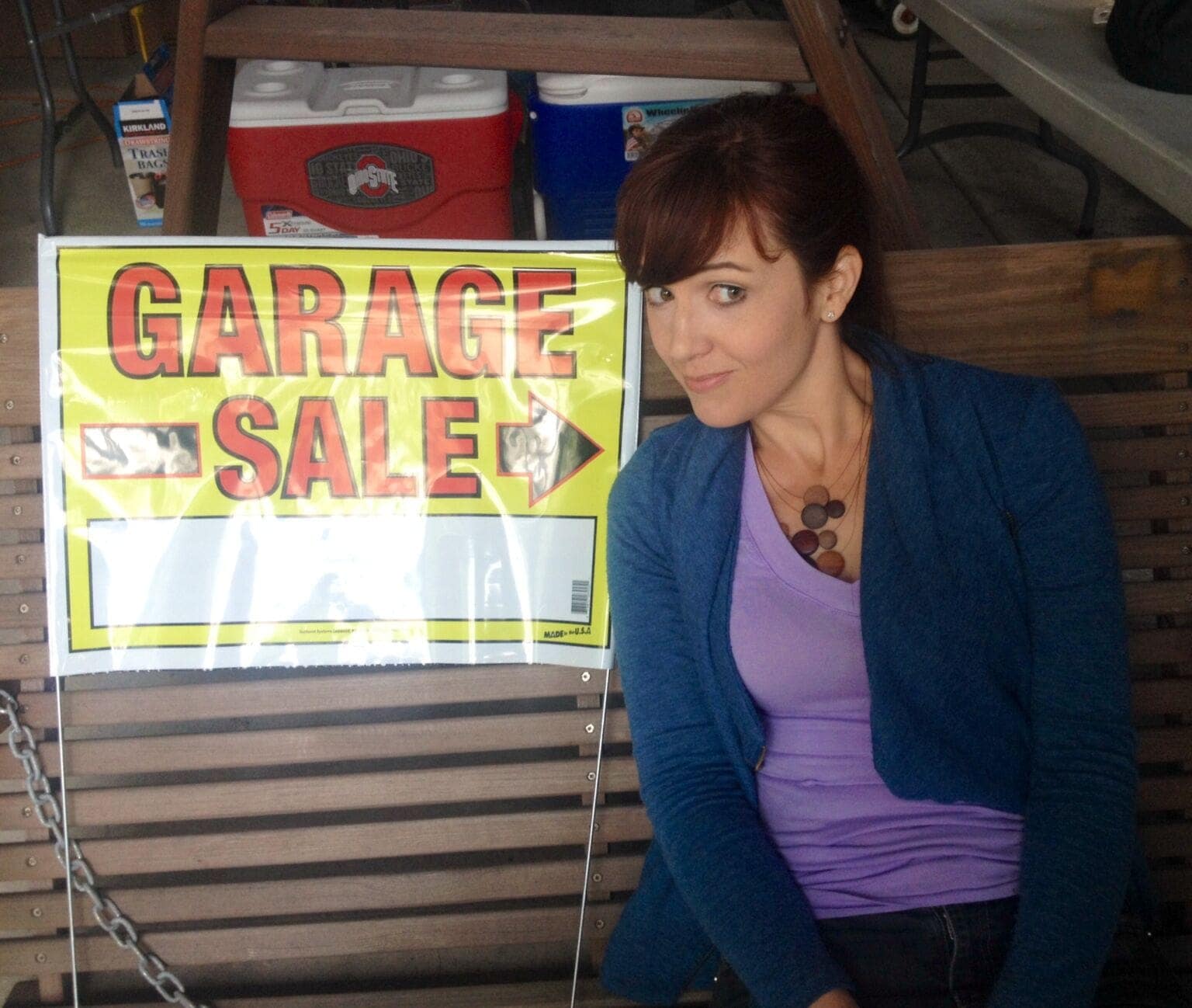 Garage sale Theresa and Krylon Spraydown MyFixitUpLife 3 Great Hacks To Make Moving Into a New Home Easier MyFixitUpLife MyFixitUpLife Garage sale Theresa and Krylon Spraydown MyFixitUpLife