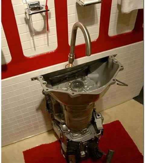 Amazed and Amused - Man Cave sink - MyFixitUpLife