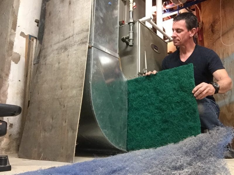 Change your HVAC filter regularly Easy Cold Weather Tips for DIY Home Maintenance MyFixitUpLife Cold weather tips for easy DIY home maintenance Change your HVAC filter regularly MyFixitUpLife