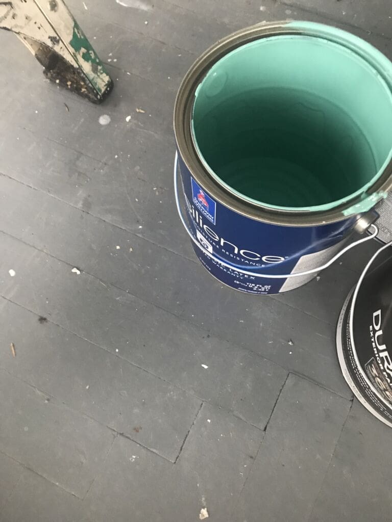 Sherwin Williams Cooled Blue porch What is the Tiffany paint color I want to paint the porch ceiling MyFixitUpLife MyFixitUpLife MyFixitUpLife