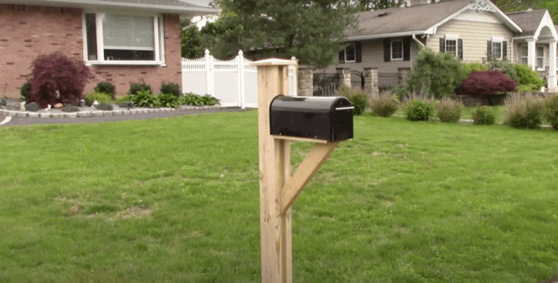 1 Build a wood mailbox after MyFixitUpLife How to build a wood mailbox at home MyFixitUpLife MyFixitUpLife MyFixitUpLife