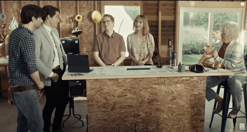 33 SNL Dream Home Cousins client consult Rise in Mortgage Rates SNL HGTV Sketch MyFixitUpLife MyFixitUpLife 33 SNL Dream Home Cousins client consult