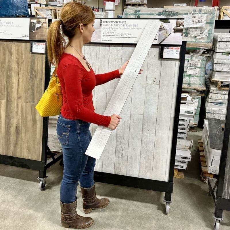 Theresa Floor and Decor MyFixitUpLife flooring How to select basement flooring MyFixitUpLife MyFixitUpLife Theresa Clement Floor Decor shopping flooring