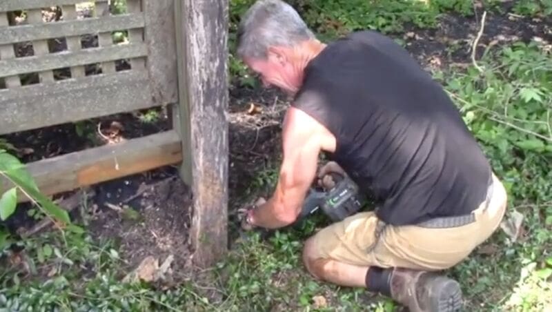 Split Rail Fence Mark demo MyFixitUpLife Demo a Fence How to Remove A Split Rail Fence Efficiently MyFixitUpLife Demo a fence MyFixitUpLife