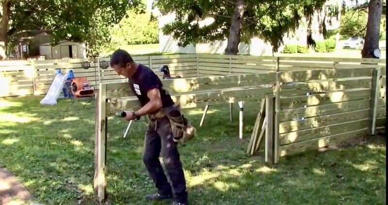 IMG 1956 How to Replacing Fence Panels on Old Fence Posts MyFixitUpLife MyFixitUpLife