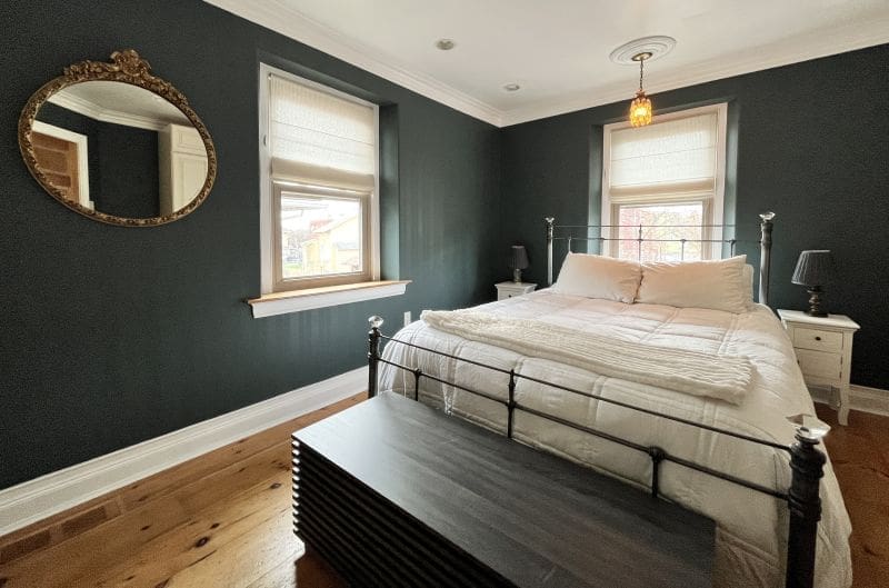 AFTER MyFixitUpLife KILZ paint primary bedroom How to Transform aBedroom into a Sophisticated Sanctuary MyFixitUpLife AFTER MyFixitUpLife KILZ paint primary bedroom