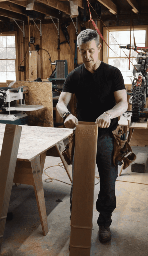 Post Protector Mark MyFixitUpLife How to Protect Fence + Deck Posts with Post Protector MyFixitUpLife Mark Post Protector MyFixitUpLife