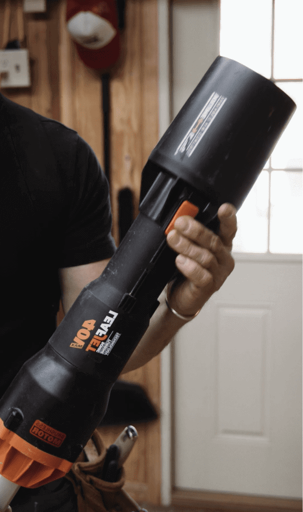 Worx LeafJet Attachment Mark MyFixitUpLife One Minute Tool Review Worx LeafJet Cordless Blower MyFixitUpLife One Minute Tool Review Worx LeafJet Cordless Blower attachment