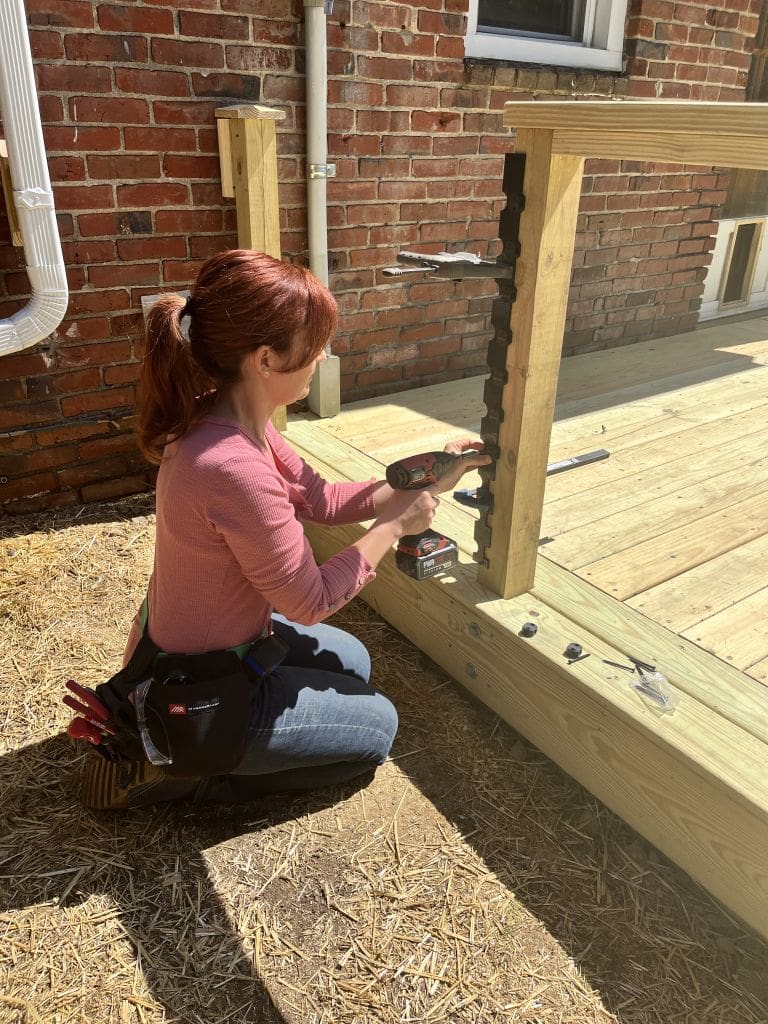 IMG 4373 What You Need to Know Skil Impact Driver PWRCore 20V MyFixitUpLife Theresa Deck Cable Railing Skil Impact Driver MyFixitUpLife